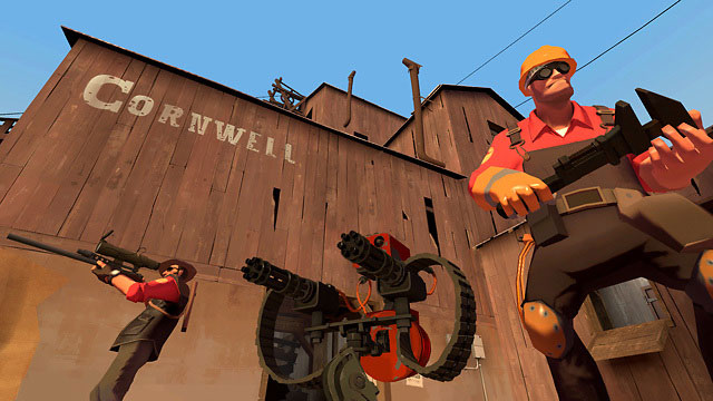 Phối hợp đồng đội trong game Team Fortress II