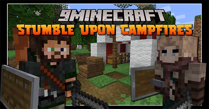 Stumble Upon Campfires Mod sẽ thêm vào Minecraft nhiều loại lửa trại ngẫu nhiên