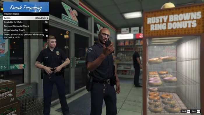 Người chơi sẽ đóng vai cảnh sát trong mod này
