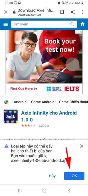 cai dat Axie Infinity android 6*277401