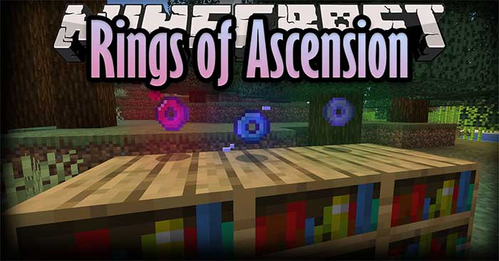 Rings of Ascension Mod 1.17.1 / 1.16.5 sẽ đưa vào Minecraft một bộ Nhẫn mới