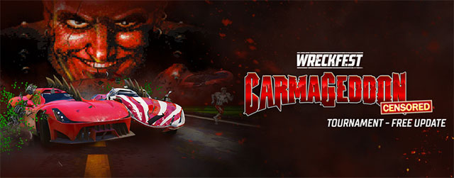 Introducing Carmageddon Tournament update in Wreckfest game