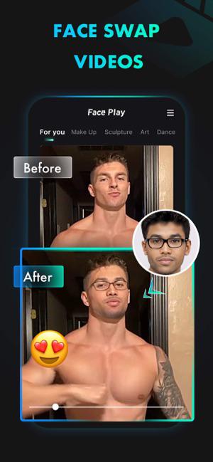 FacePlay ghép khuôn mặt bạn vào một người khác trong video
