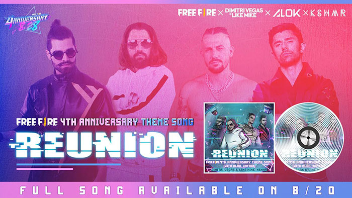 Reunion là bài hát quy tự 4 DJ nổi tiếng thế giới - Alok, KSHMR, Dimitri Vegas & Like Mike