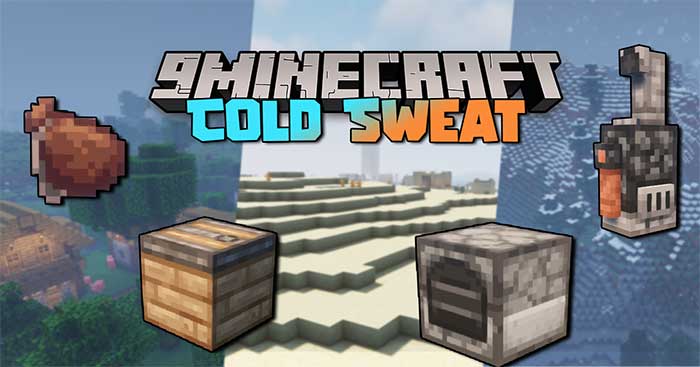 Cold Sweat Mod 1.16.5 sẽ giới thiệu vào Minecraft một hệ thống nhiệt độ mới