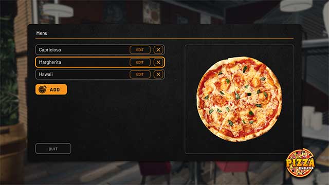 Pizza Simulator có đồ họa chân thực và đầy màu sắc