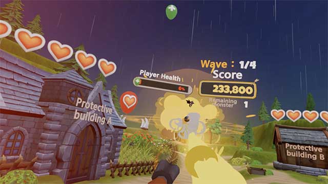 Wolf Attack là game bắn súng VR nhiều người chơi vui nhộn