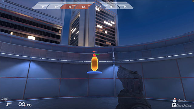 3D Aim Trainer is a simulator. free 3D shooting training on computer