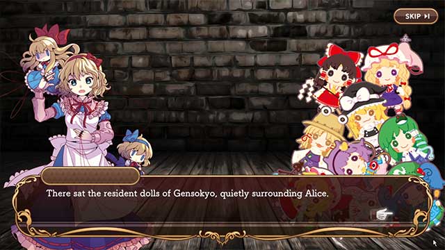 Touhou DollDraft is a cute Anime style strategy game