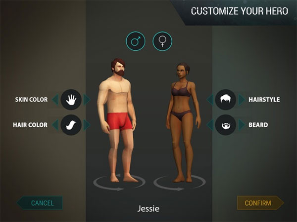Create and customize characters in Last Day on Earth game