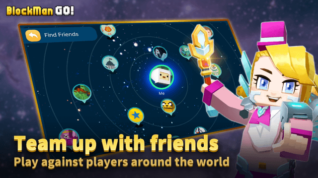 Team up with friends and enjoy the fun together