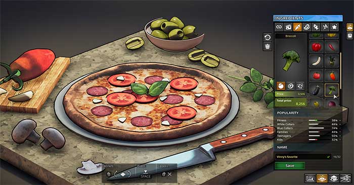 Pizza Empire is a pizza empire building and management game