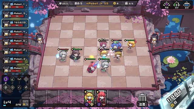 AutoChess of Gensokyo is a strategy game similar to Auto Chess