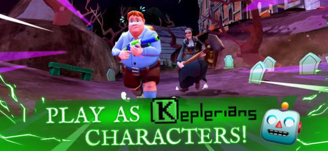You play as one of the Keplerians 