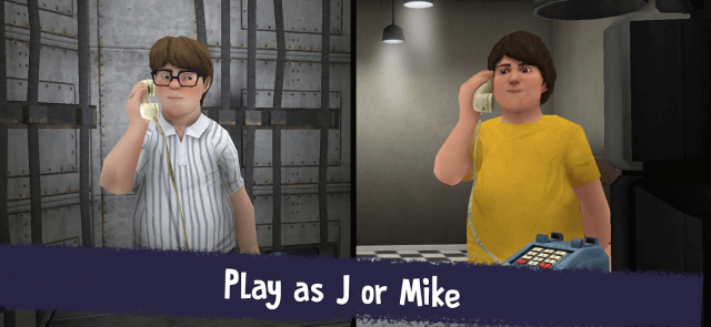 You play as Mike or J in the game. Ice Scream 5