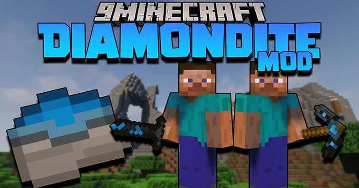 Diamondite Mod sẽ đưa vào Minecraft loại vật liệu mới là Diamondite, cứng hơn Netherite