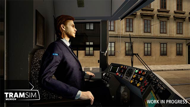 The intelligent AI traffic system will challenge your driving skills and handling situations in Tram Sim Munich