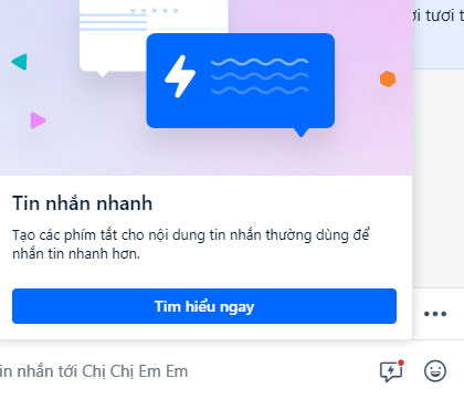 Tin nhắn thời gian nhanh bên trên Zalo