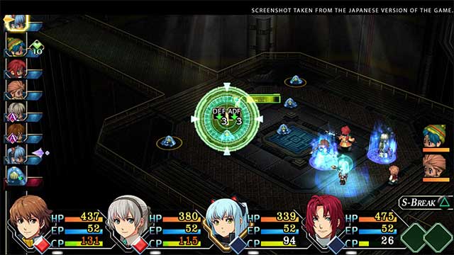 Trails from Zero has tactical gameplay