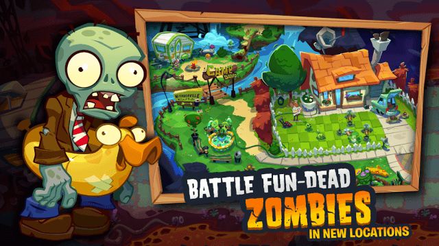 Build your army of plant defenses and fight Zombies in new locations