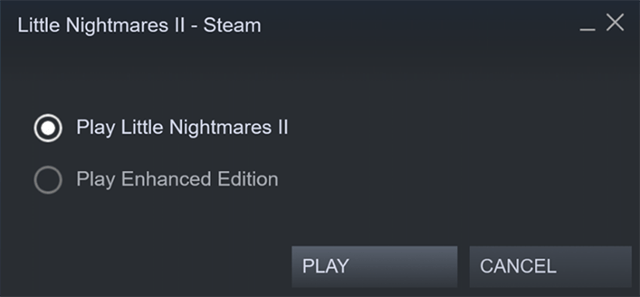 Chọn phiên bản Little Nightmares II: Enhanced Edition để có trải nghiệm âm thanh và hình ảnh tốt hơn