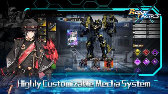 The Mecha system allows for high customization