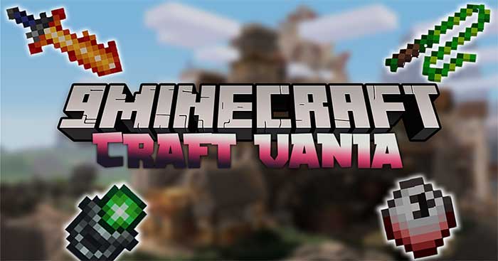 Craft-Vania Mod 1.16.5 sẽ đưa vào Minecraft rất nhiều vật phẩm độc đáo