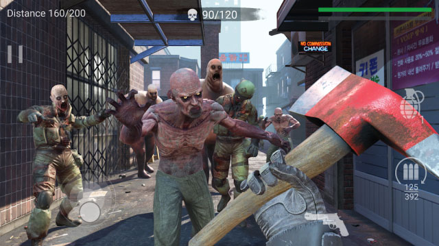 Fight for survival with zombies in the game Zombeast