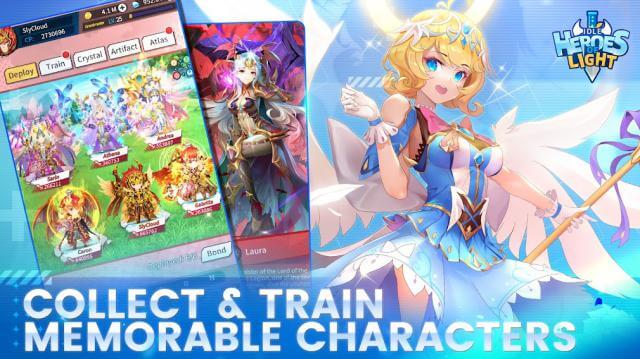 Collect and train stunning characters