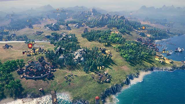 Kiểm soát châu Âu trong game RTS thời Trung Cổ Knights of Honor II: Sovereign