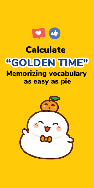 MochiMochi has golden time function , full-time learning to let you memorize words better
