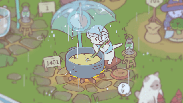 Cook soup with cute cats in the game CATS & SOUP