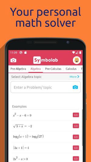 Symbolab Math solver helps you to solve all difficult problems