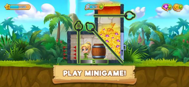 Chibi Island has many interesting mini-games