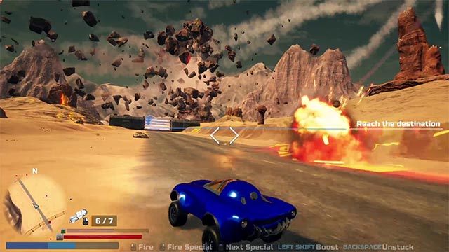 Motor Assailant PC gives you access to a racing experience frenzied, brutal combat vehicle