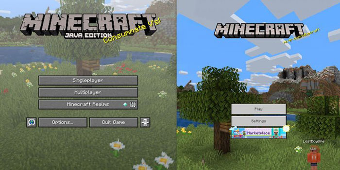 Minecraft Java Edition là phiên bản gốc của trò chơi với hầu hết các tính năng và tùy chọn mod.