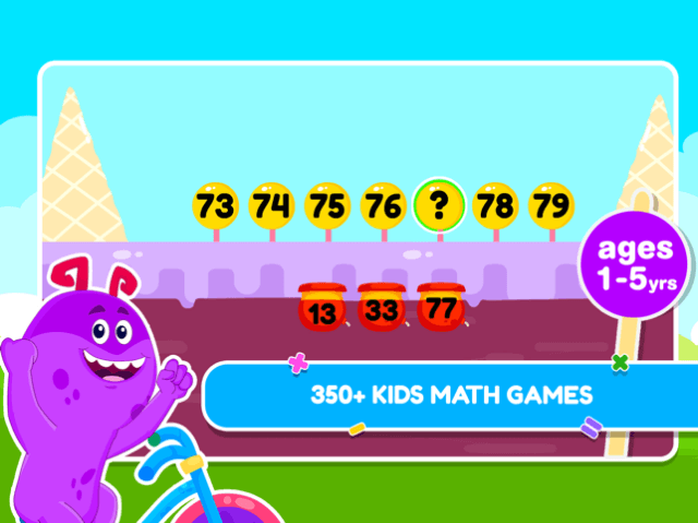 Lots of fun math games for kids