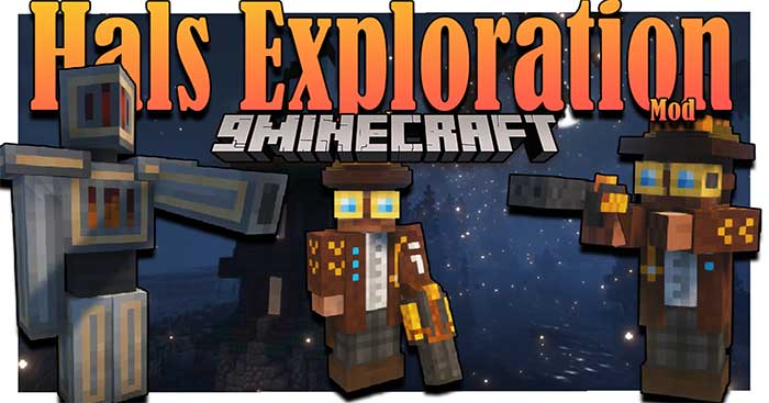 Hals Exploration Mod sẽ thêm vào thế giới Minecraft chiều không gian Steampunk 