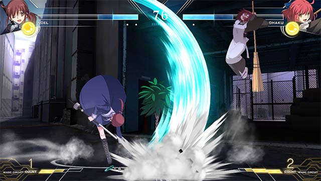 Enjoy the detailed graphics, stunning effects of Melty Blood Type Lumina game