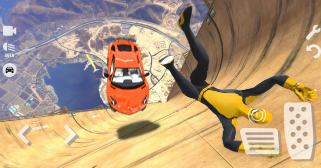 Perform spectacular stunts with superheroes and supercars in the game. Spider Superhero Car Stunts