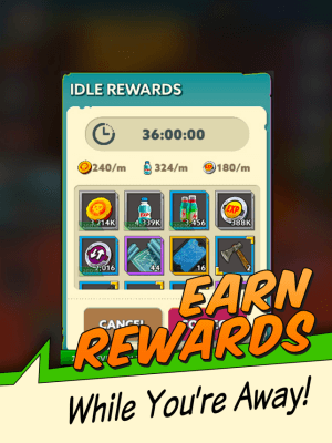 Earn rewards even when you're not in the game