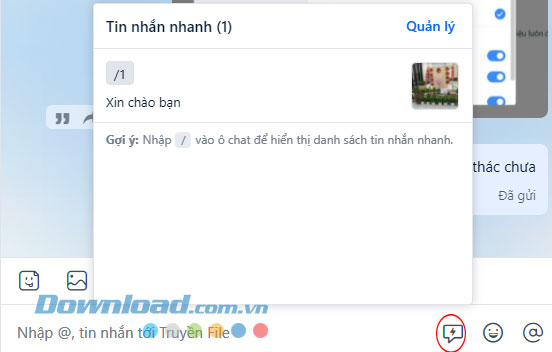 Tin nhắn ưu tiên