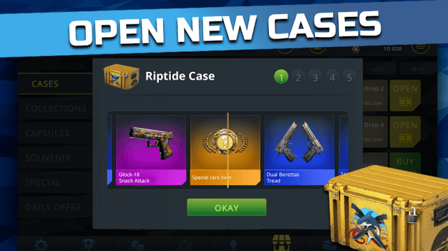 Open new cases