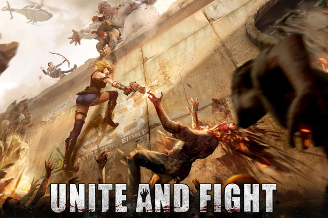  Unite and fight against zombies in the game Doomsday of Dead