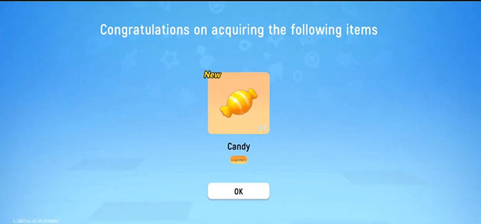 Kẹo là một trong những phần thưởng người chơi có thể nhận được khi nhập code