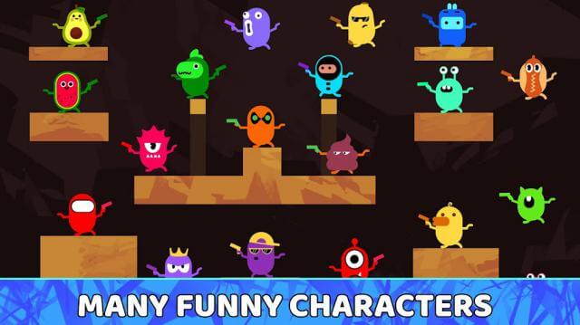 Lots of funny, unique characters