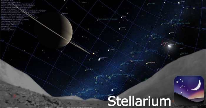 Stellarium - Khám phá vũ trụ trên máy tính