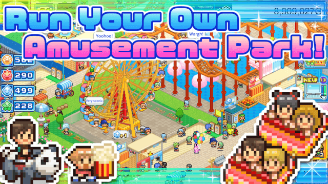 Run your own theme park in Dream Park Story