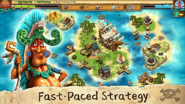 Game Pirate Chronicles has fast-paced strategy gameplay