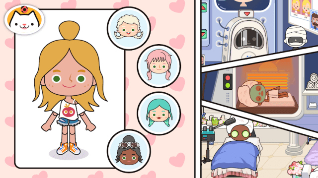 Customize your look and explore the exciting world of Miga Town: My World